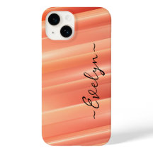 Orangens övertoning Dynamic linjer Elegant Namn