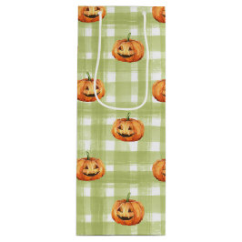 ORANGENS PUMPKINER MED GRÖNT- OCH VITPLATS