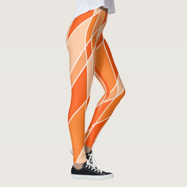 Orangens skuggor leggings (Höger)