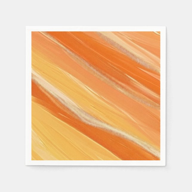 Orangens skuggor pappersservett (Framsidan)