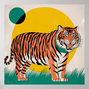 orangens tiger poster