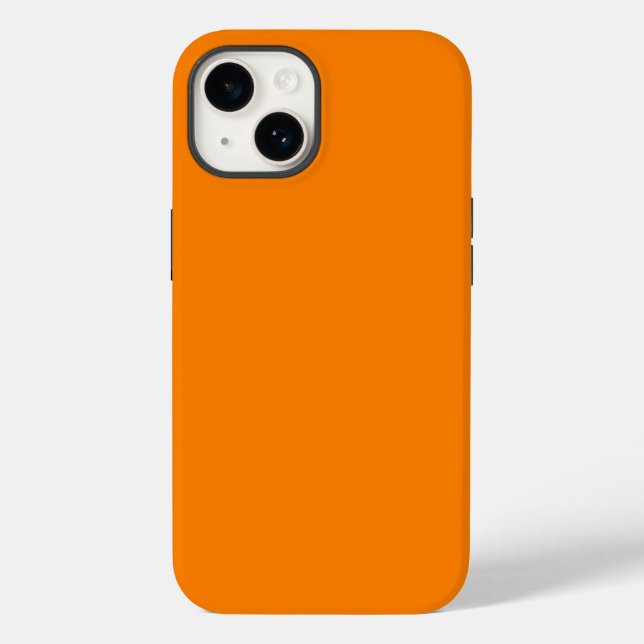 Orangens Tuff iPhone 14 Fodral (Baksida)