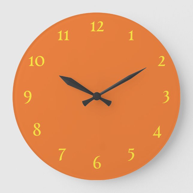Orangens väggklocka (Framsida)