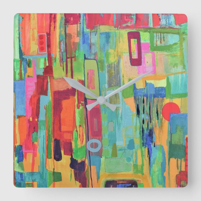 Orangens väggklocka (Framsida)