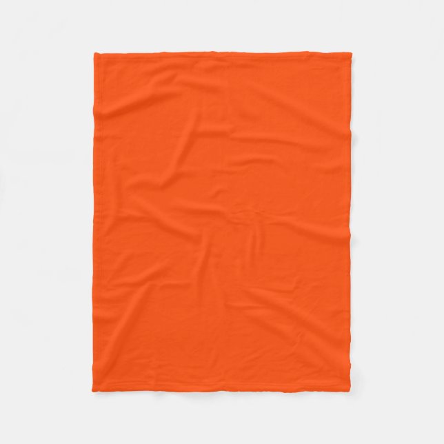 OrangeRed Fleecefilt (Framsidan)