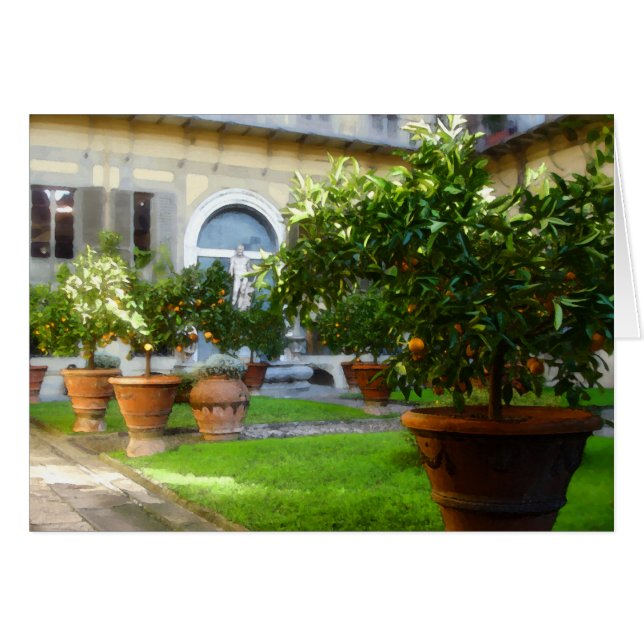 Orangerie Hälsningskort (Framsidan Horizontal)