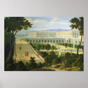 Orangerien på chateauen de Versailles Poster