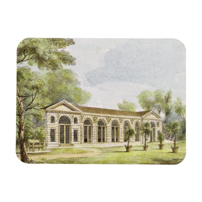 Orangery, Kew Gardens, tallrik 11 från Kew Gardens Magnet (Horisontell)