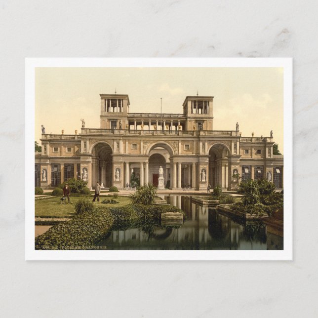 Orangery, Potsdam, Berlin, Tyskland Vykort (Framsida)