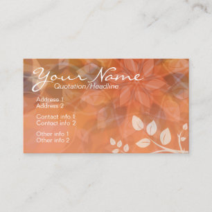 OrangeSheer visitkort