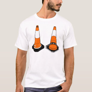 orangesvarten trafikerar kottesäkerhetspylons tee