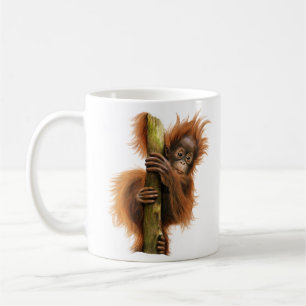 Orangutan 11 uns klassikermugg kaffemugg