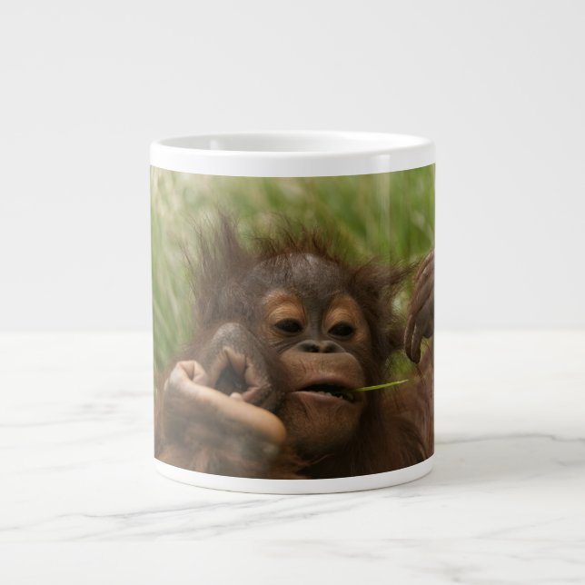 Orangutan Baby Jumbo Mugg (Framsidan)