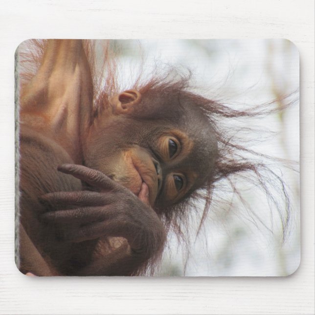 Orangutan Baby Mousepad Musmatta (Framsidan)