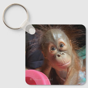 Orangutan Baby Nyckelring