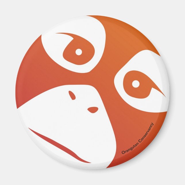 Orangutan Conservancy Magnet (Framsidan)
