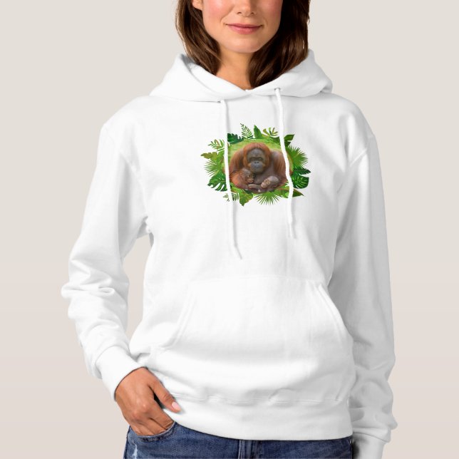 Orangutan Family Bond T Shirt (Framsida)