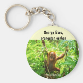 Orangutan George Nyckelring