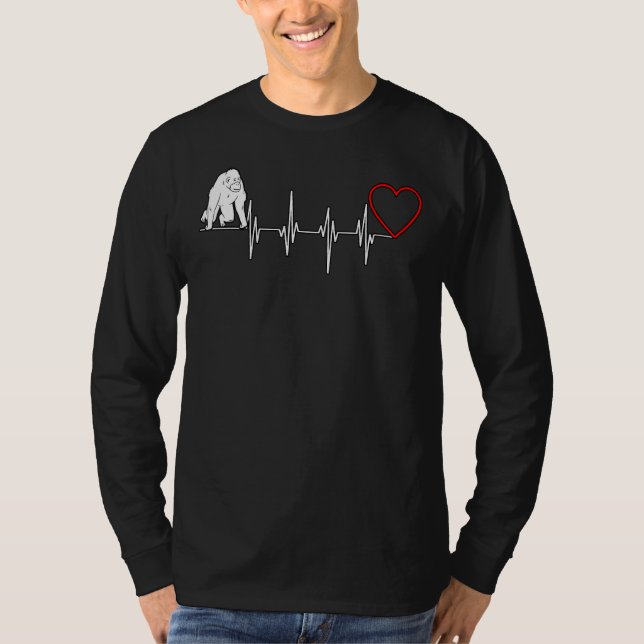 Orangutan Heartslag T Shirt (Framsida)