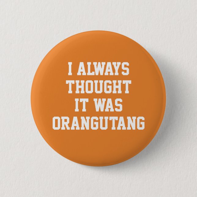 Orangutan Knapp (Framsida)