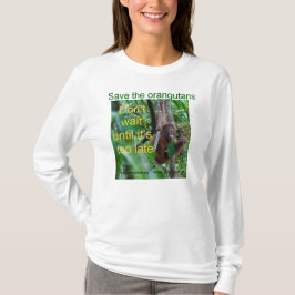 Orangutan Natur Borneo T-shirt