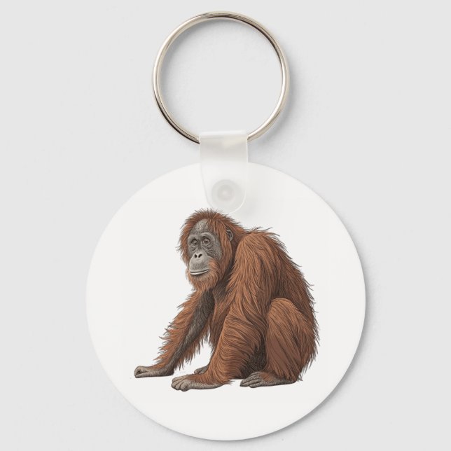 Orangutan Nyckelring (Framsida)