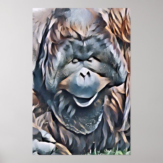 ORANGUTAN POSTER (Framsidan)