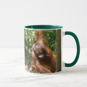 Orangutan Spara Underbarare apor Mugg