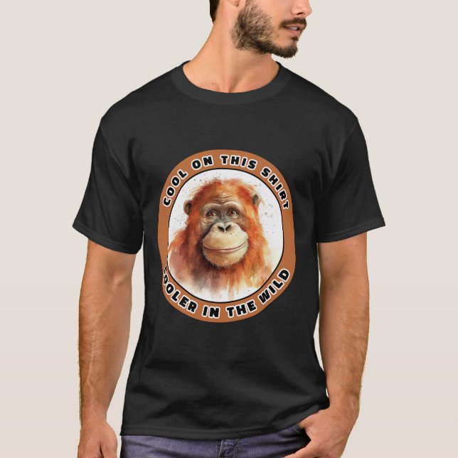 Orangutan T Shirt (Framsida)