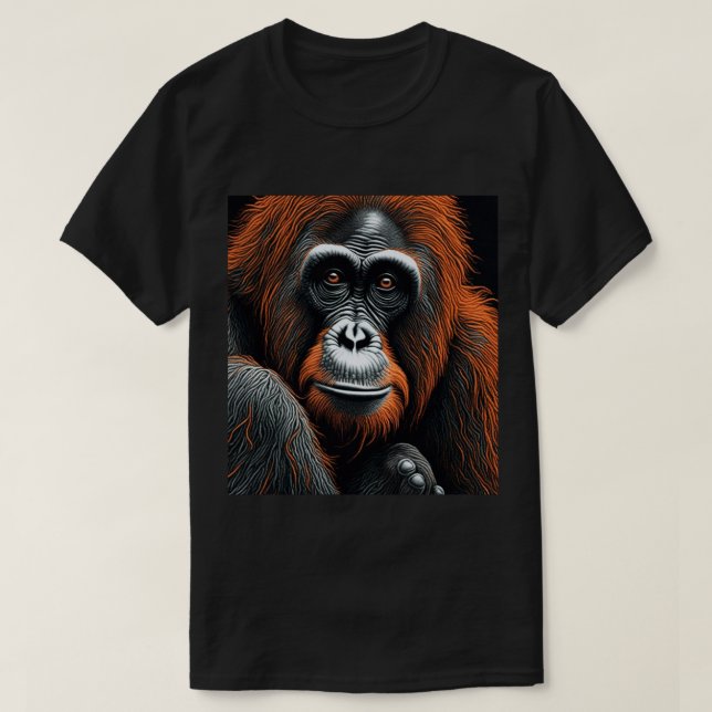 Orangutan T Shirt (Design framsida)