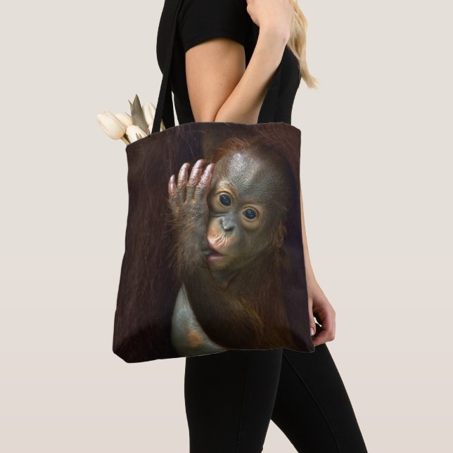 Orangutan Tygkasse (Närbild)