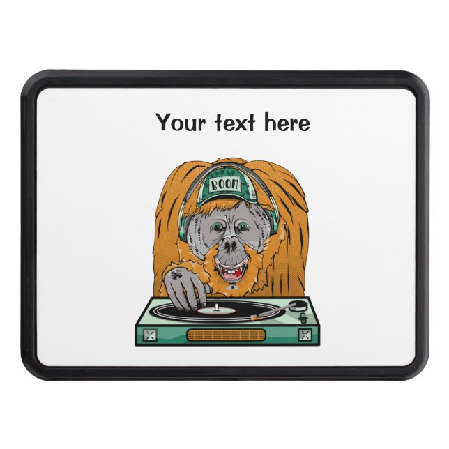 Orangutan Vinyl Record Dragkroksskydd (Framsidan)