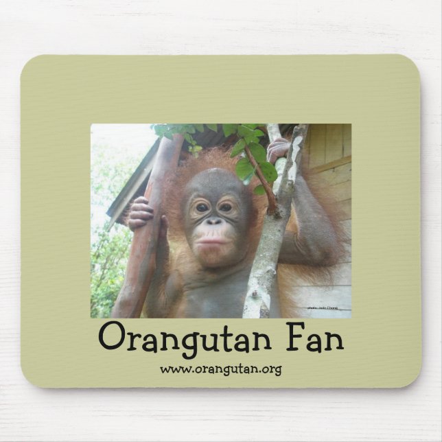 Orangutanfläkt Musmatta (Framsidan)