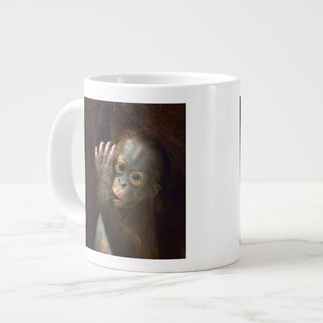 Orangutang Jumbo Mugg (Framsida vänster)