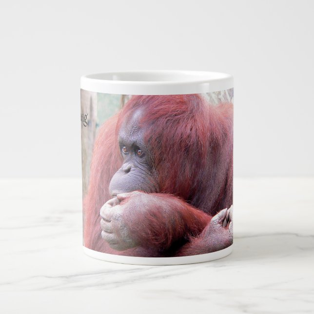 Orangutang Mugg Jumbo Mugg (Framsidan)