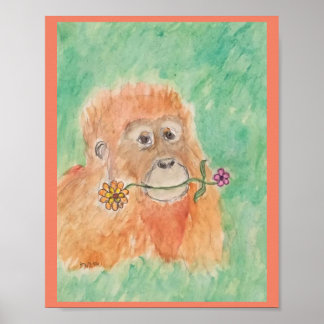 orangutang poster