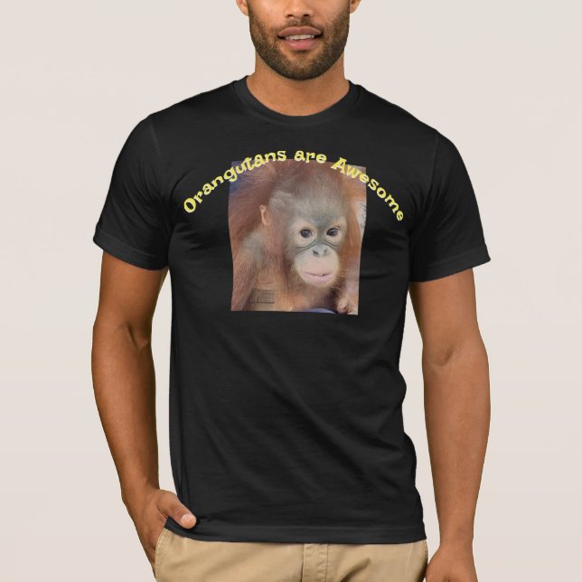 Orangutans är Fantastisk T Shirt (Framsida)