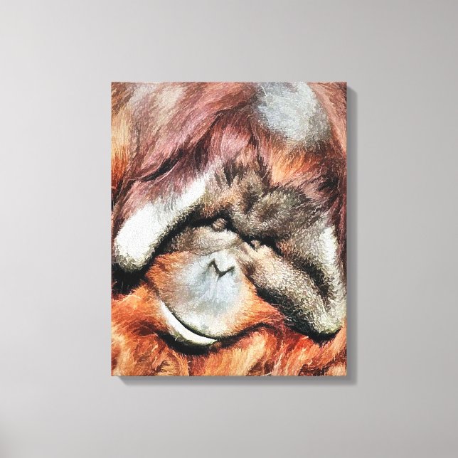 ORANGUTANS CANVASTRYCK (Framsida)