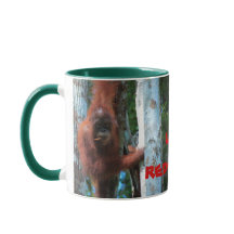 Orangutans jag gillar Rödhårig