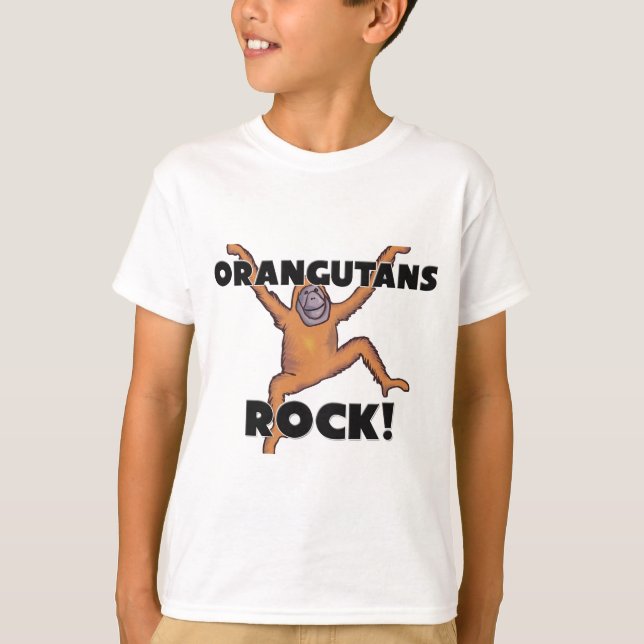 Orangutanssten T-shirt (Framsida)