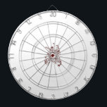 Orangy Red dekorativ design Darttavla<br><div class="desc">Spelets spänning. Spänningen i luft. Den tidpunkt då avteckningen lämnar dina fingerspetsar, som syftar till perfektion. Varje ritbord berättar om segrar som firas, rivaliteter som tänds och färdigheter som hyllas över oräkneliga droger. Oavsett om du är en säsongsbetonad spelare som jagar tjurfäktaren eller en konkurrent till en avslappnad som skapar...</div>