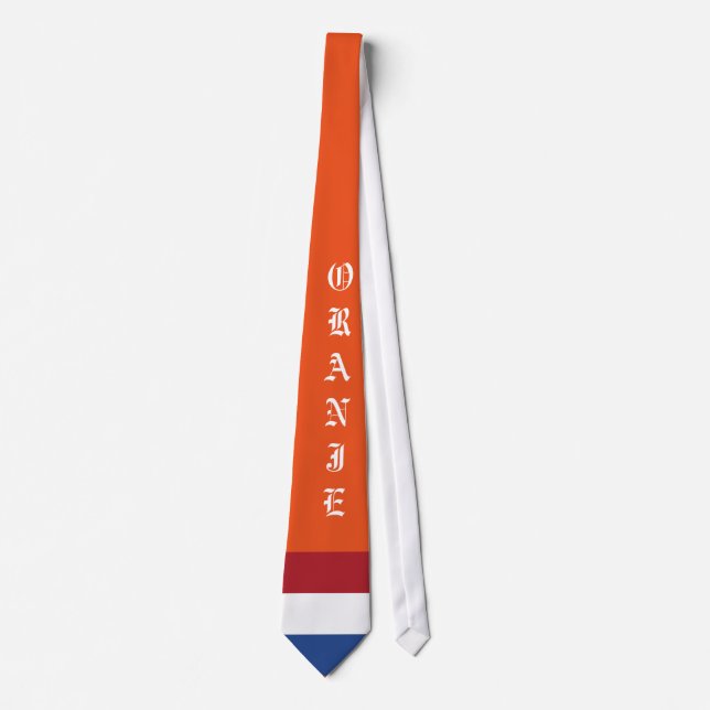 "ORANJE-" NederländernaTie Slips (Framsida)