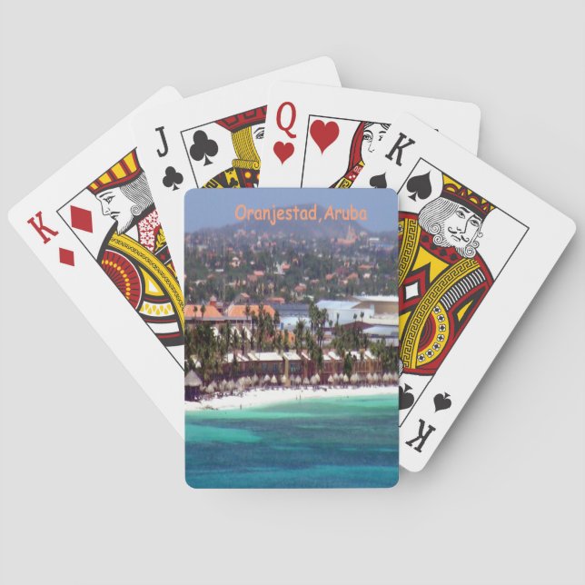 Oranjestad, Aruba Casinokort (Baksidan)