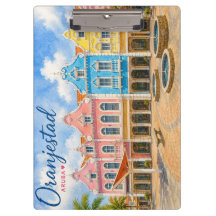 Oranjestad Aruba Karibiskt Ö Resminne