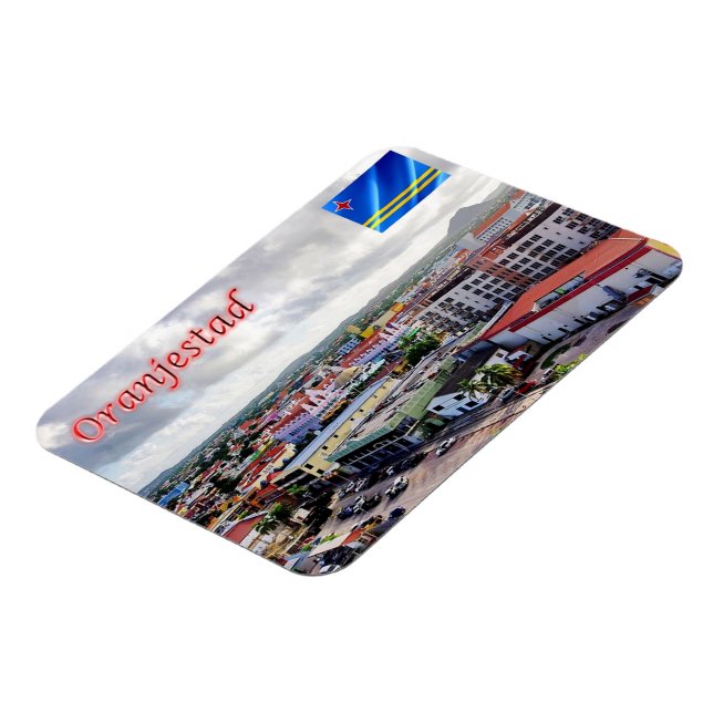 Oranjestad - Aruba Magnet (Vänstra Sidan)