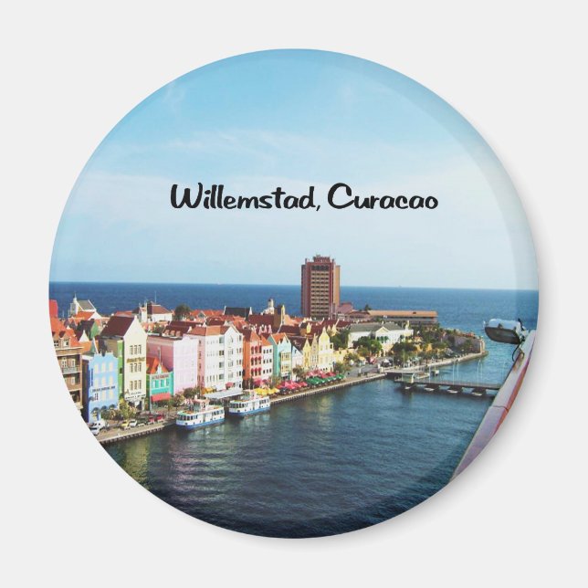 Oranjestad Aruba Magnet (Framsidan)