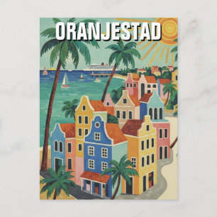 Oranjestad Aruba Resor Vykort