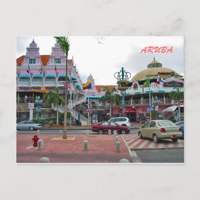 Oranjestad Aruba vykort (Front)