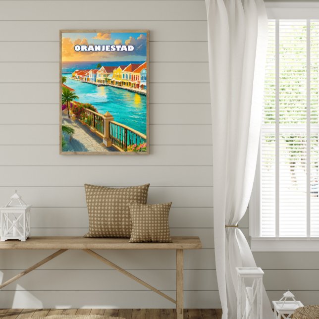 Oranjestad, Caribbean jewel Poster (Skapare uppladdad)