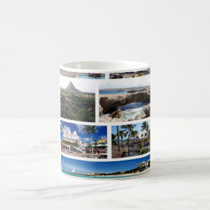 Oranjestad - I Kärlek - Aruba - Kaffemugg